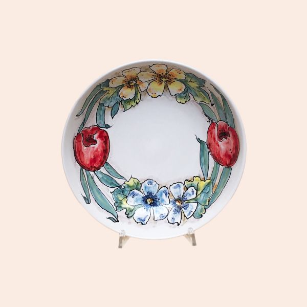 SET OF PASTA-SOUP BOWLS, CM.22 DIAMETER, CM.5H.